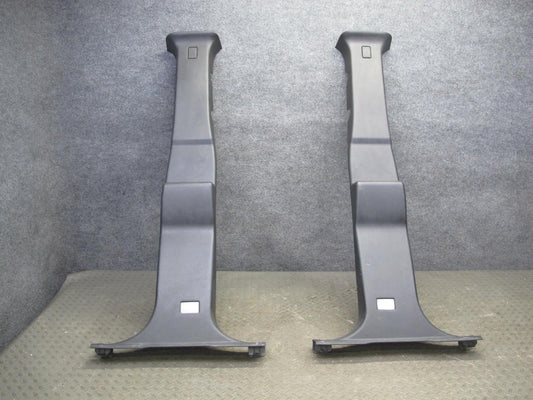 2006-2007 Hummer H2 Right & Left Side Upper Lower B Pillar Trim Cover Panel Set