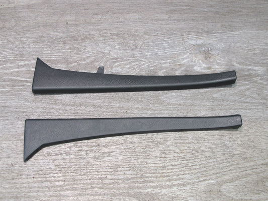 2003-2010 Porsche Cayenne 955 Front Interior A Pillar Trim Cover Panel Set of 2