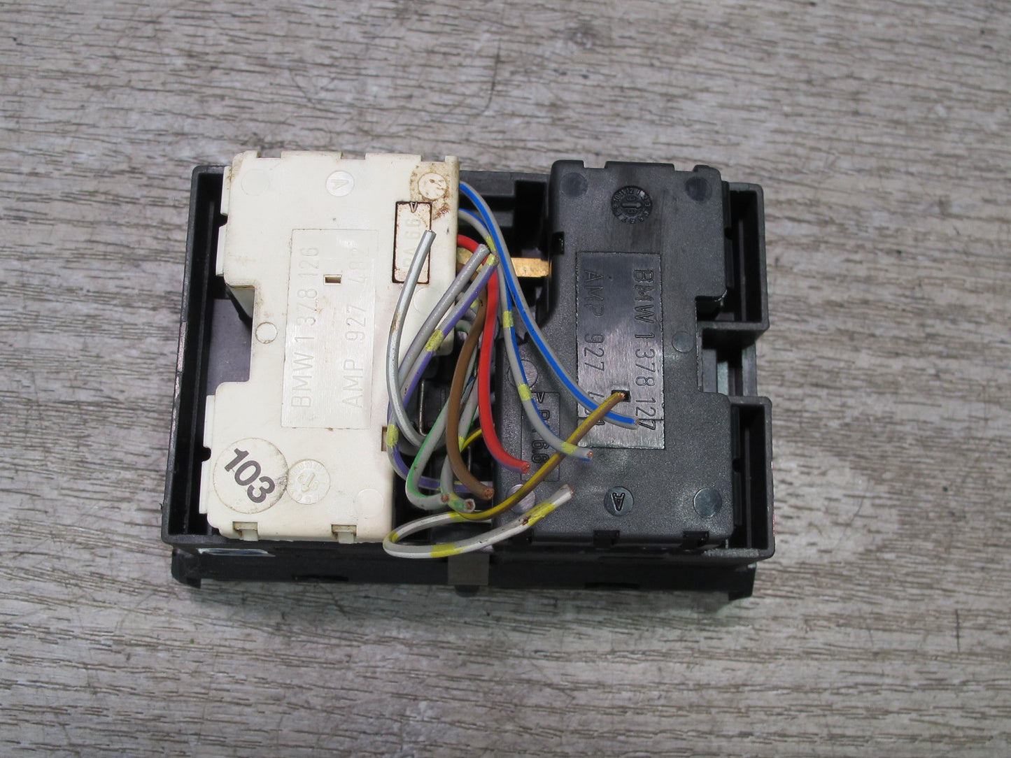 89-95 BMW E34 5-SERIES Master Power Window Switch 1379075 OEM