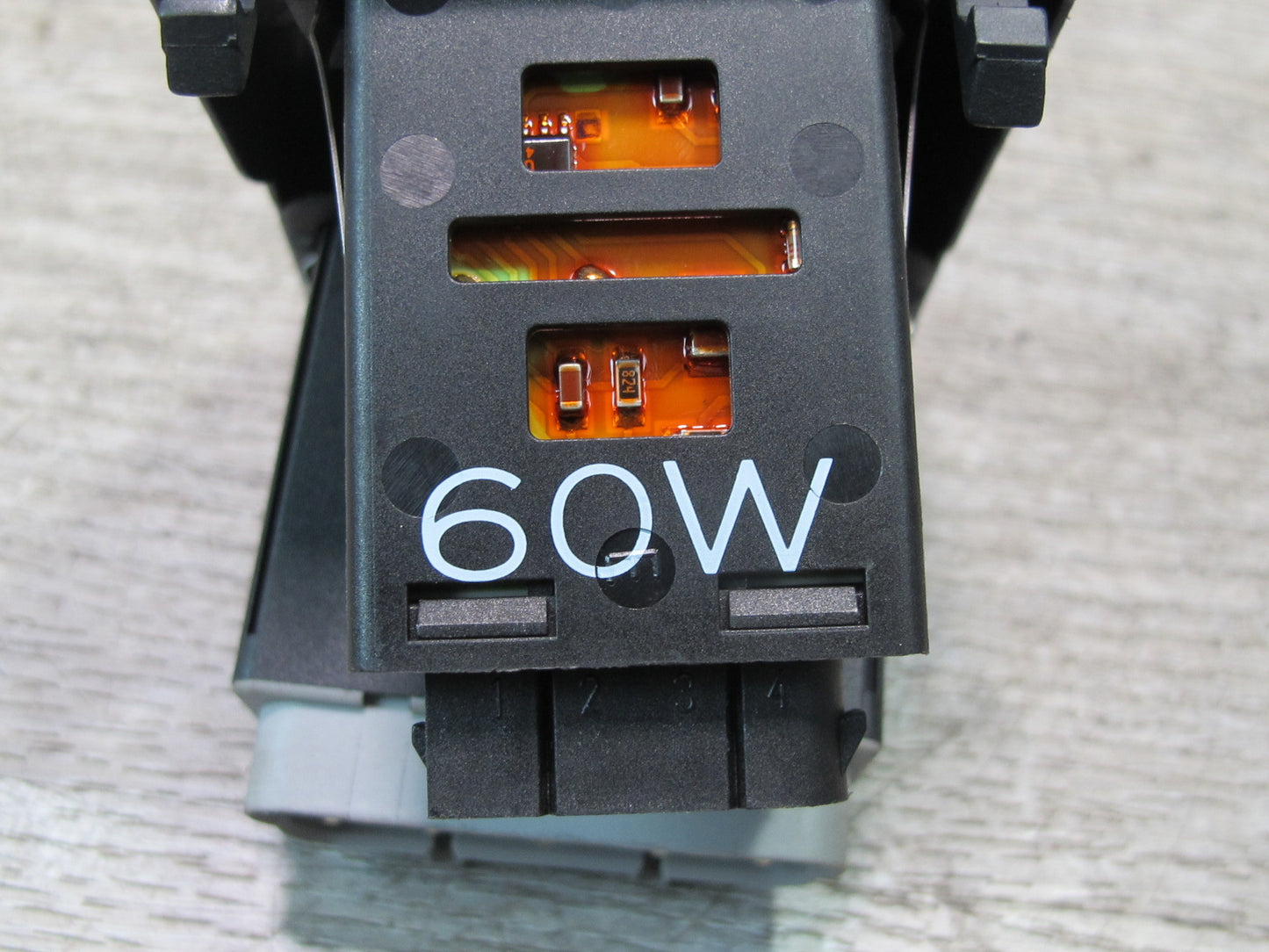 92-95 BMW E34 5-SERIES Headlight Fog Light Dimmer Switch Panel 8351235 OEM