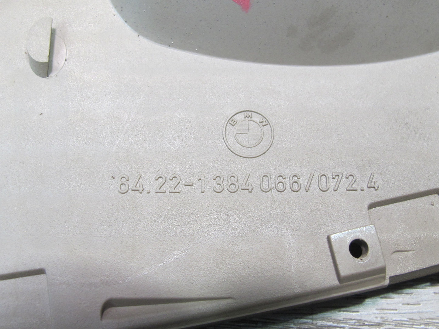 91-95 BMW E34 5-SERIES Front Dash Upper Air Vent Grille w Alarm Module OEM
