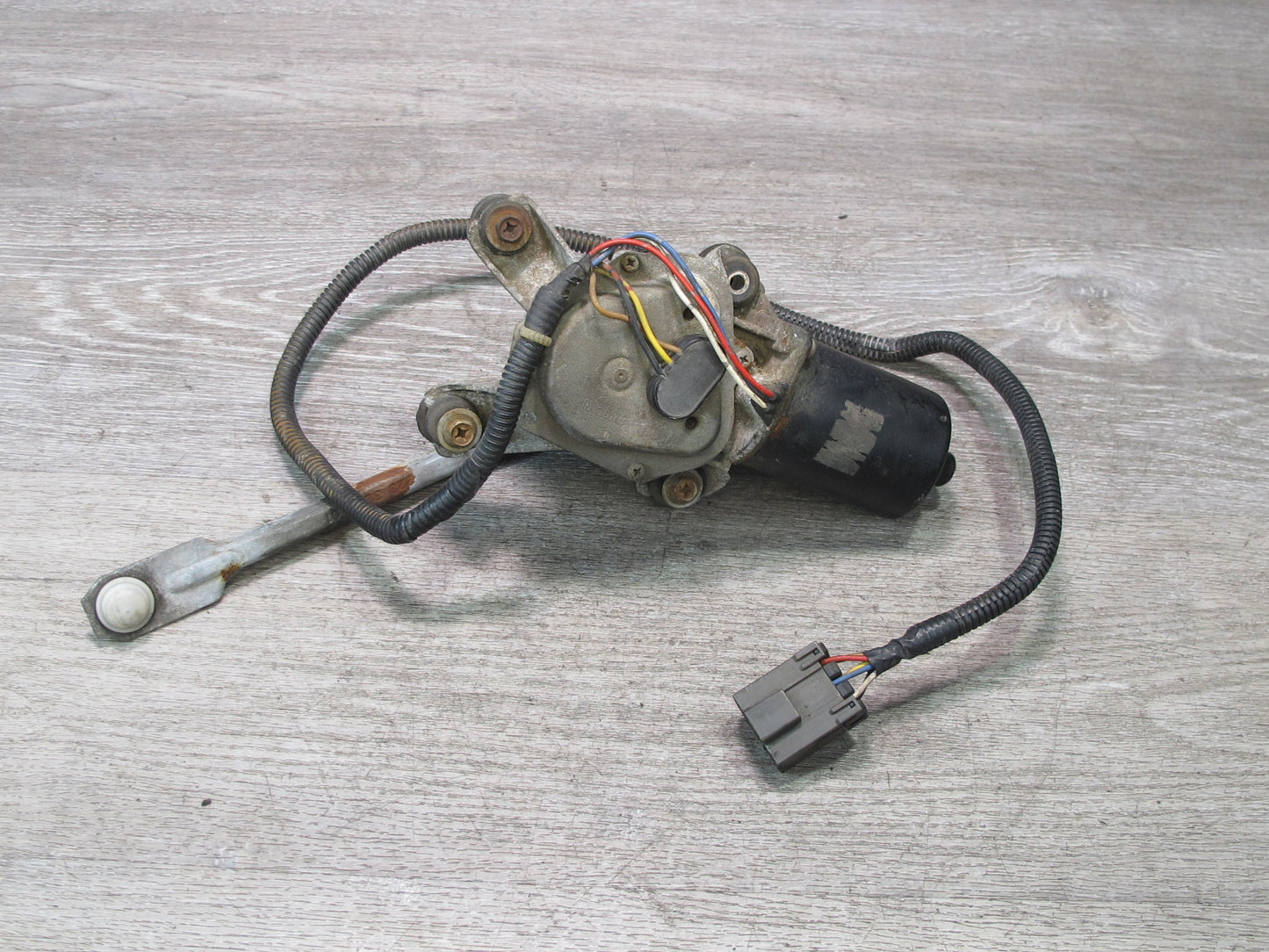 90-96 Nissan Z32 300ZX 2+2 Windshield Wiper Motor w Linkage OEM