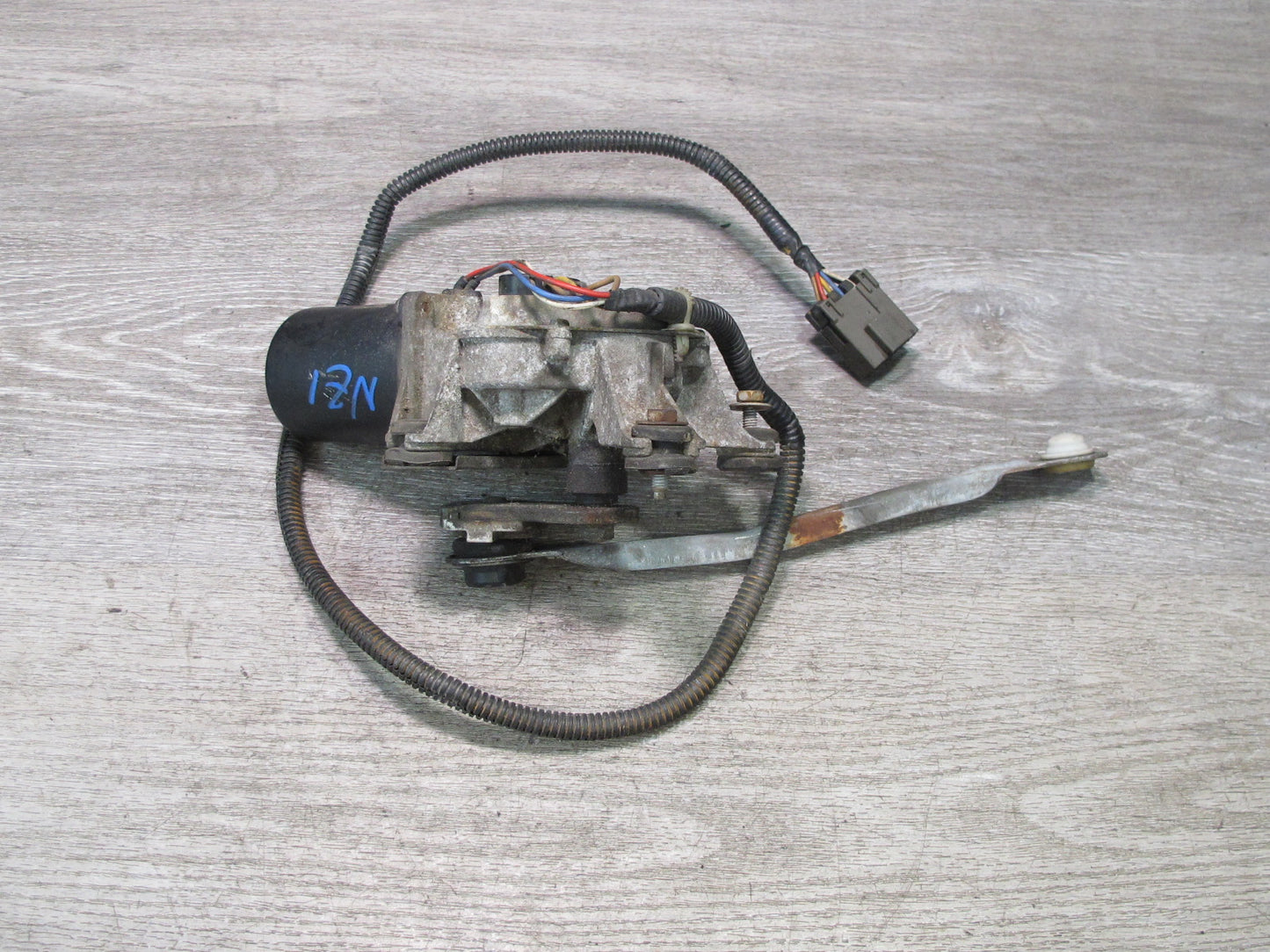 90-96 Nissan Z32 300ZX 2+2 Windshield Wiper Motor w Linkage OEM