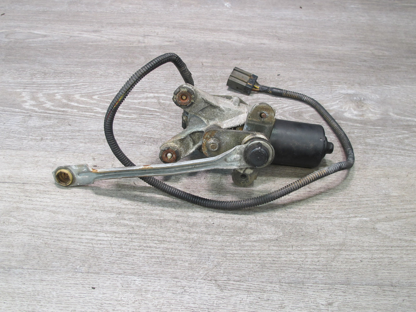 90-96 Nissan Z32 300ZX 2+2 Windshield Wiper Motor w Linkage OEM
