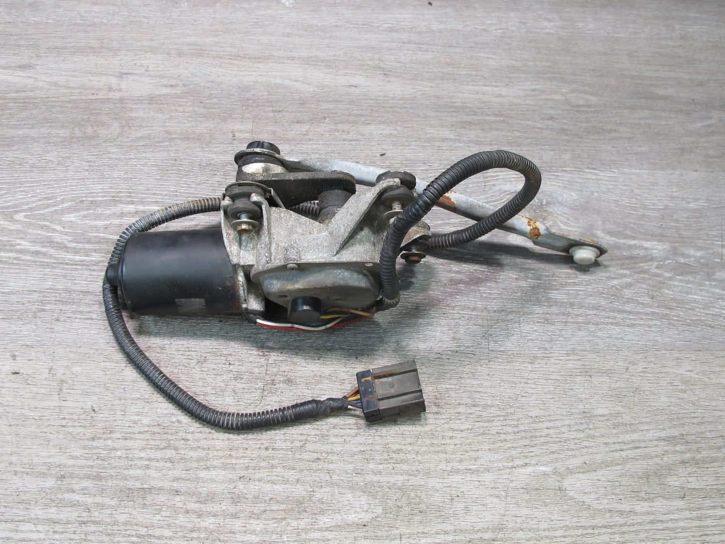 90-96 Nissan Z32 300ZX 2+2 Windshield Wiper Motor w Linkage OEM