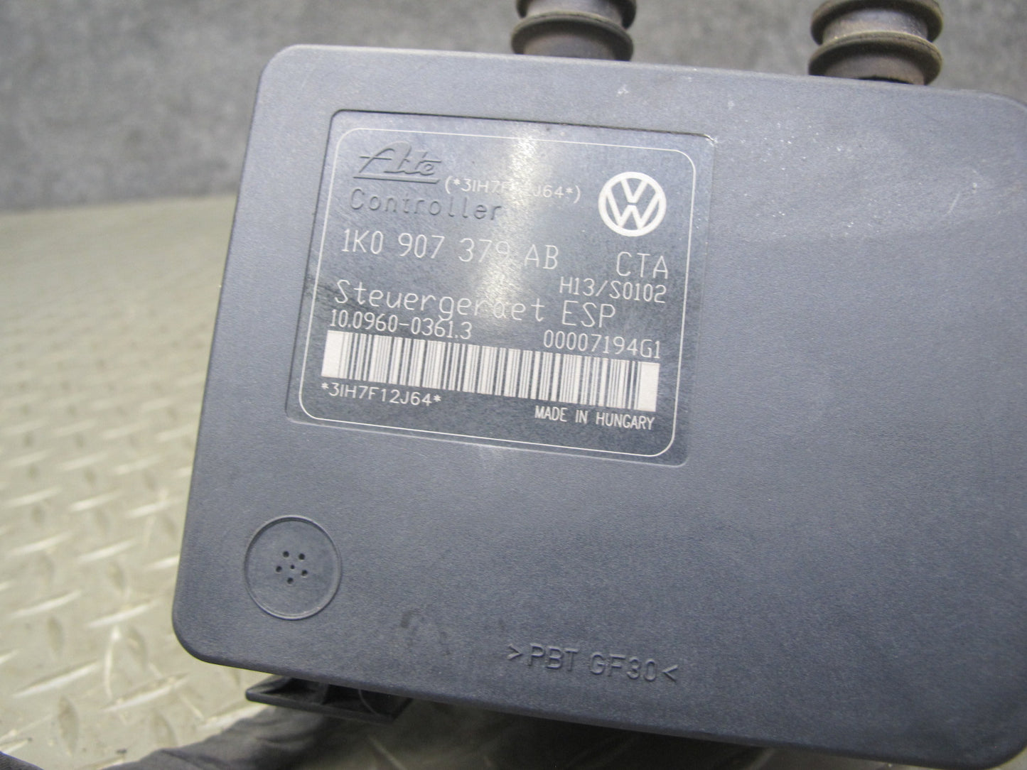 2008 VW Golf R32 VR6 3.2L AWD Anti Lock Brake ABS Pump Module 1K0614517AB OEM