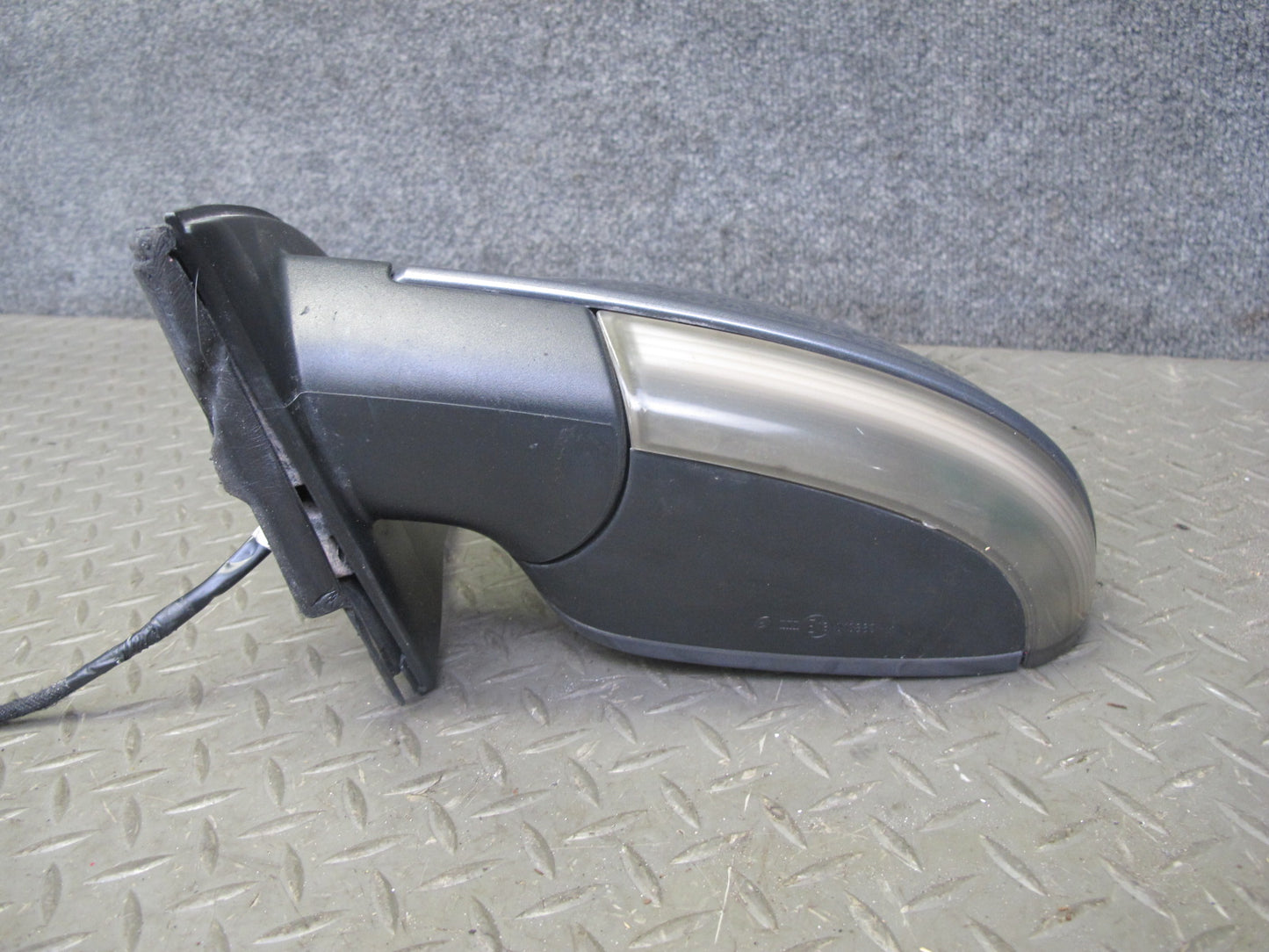06-09 VW Rabbit GTI R32 Left Door Side View Power Heated Mirror United Gray OEM