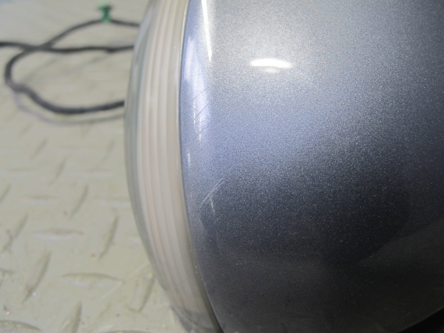 06-09 VW Rabbit GTI R32 Left Door Side View Power Heated Mirror United Gray OEM