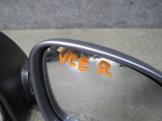 06-09 VW Rabbit GTI R32 Right Door Side View Power Heated Mirror United Gray OEM