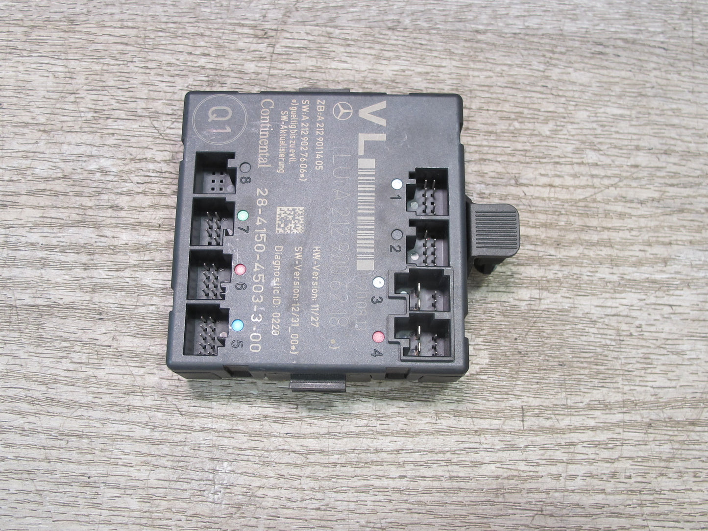 2012-2016 Mercedes R172 SLK Front Left & Right Side Door Control Module Unit Set