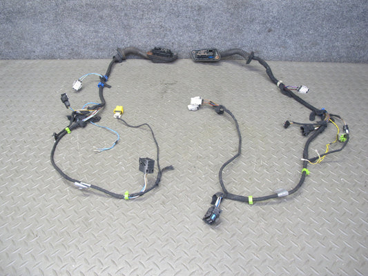 94-95 BMW E34 5-SERIES Set of 2 Front Right & Left Door Wire Wiring Harness OEM