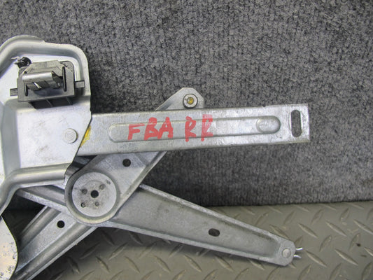 89-95 BMW E34 5-SERIES Rear Right Door Window Regulator w Motor OEM