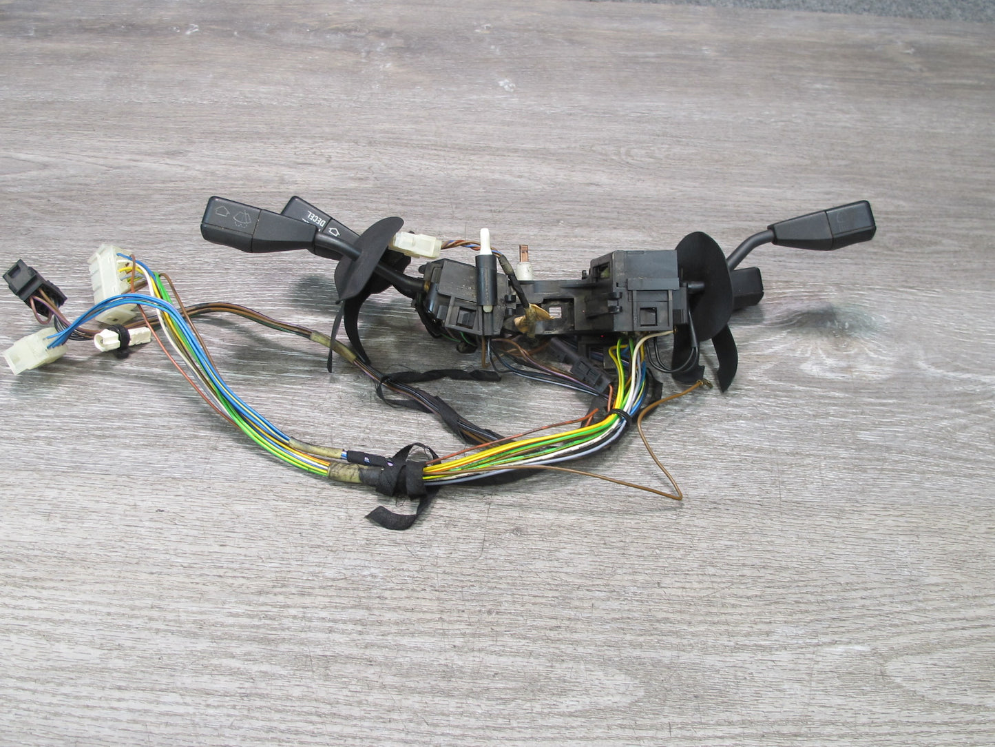 92-95 BMW E34 Sedan Steering Column Wiper Turn Signal Cruise Adjust Switch OEM