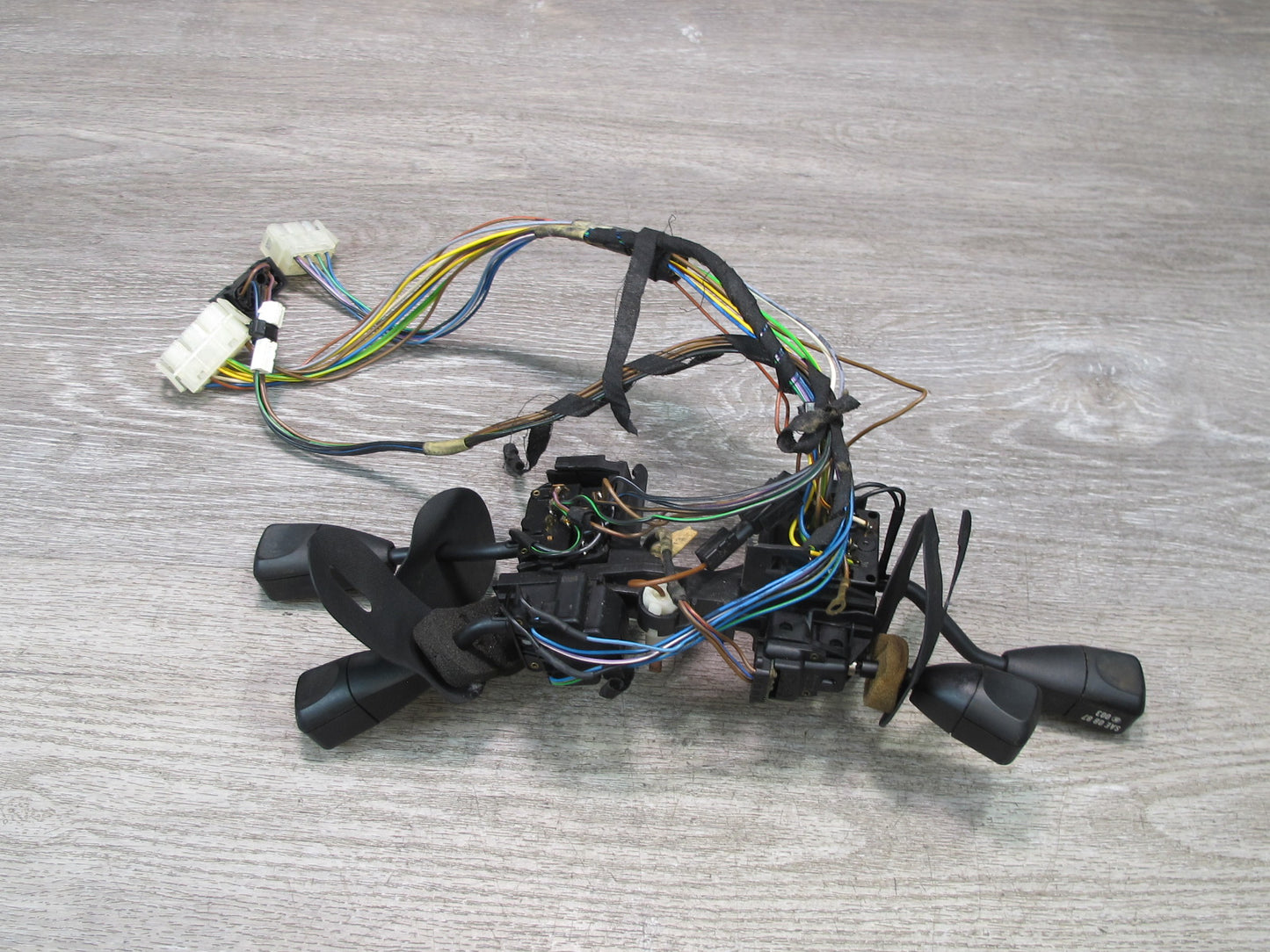 92-95 BMW E34 Sedan Steering Column Wiper Turn Signal Cruise Adjust Switch OEM