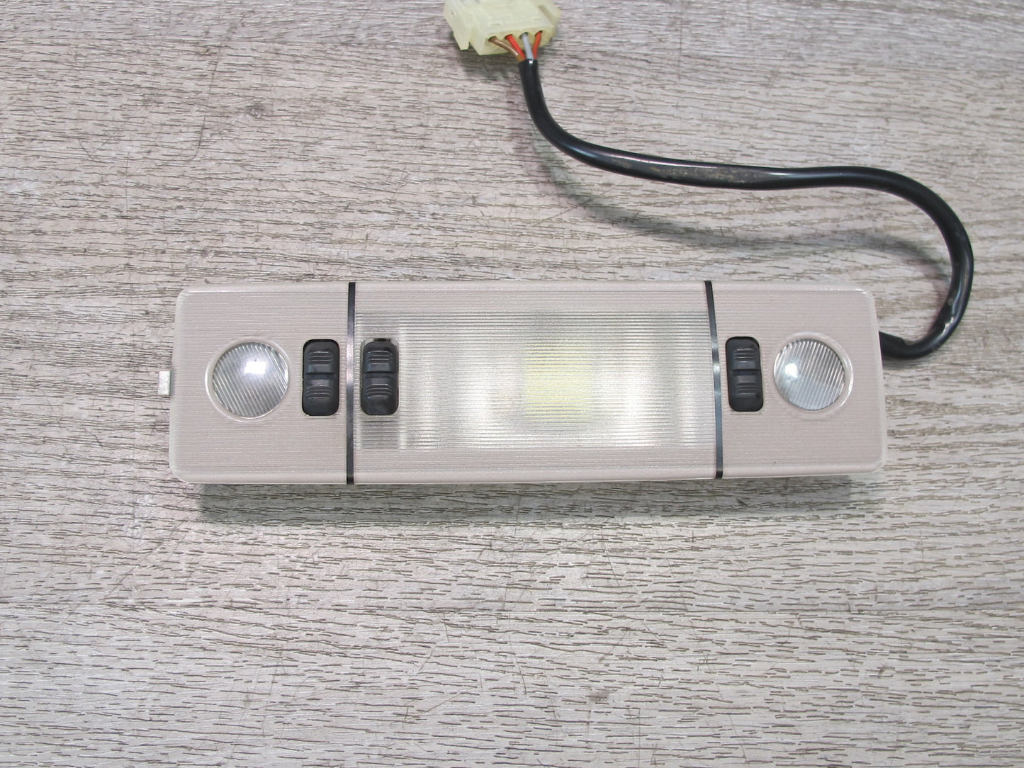 89-95 BMW E34 5-SERIES Front Center Right Left Interior Dome Light Lamp Set OEM