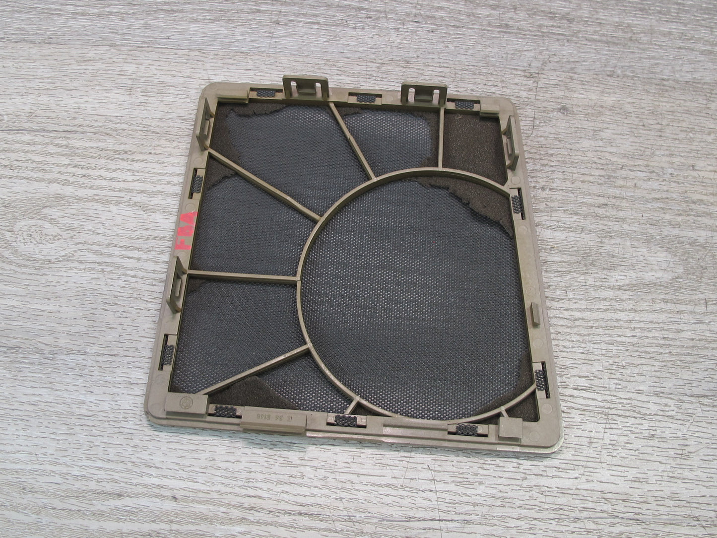 89-95 BMW E34 5-SERIES Sedan Rear Left & Right Deck Shelf Speaker Cover Set OEM