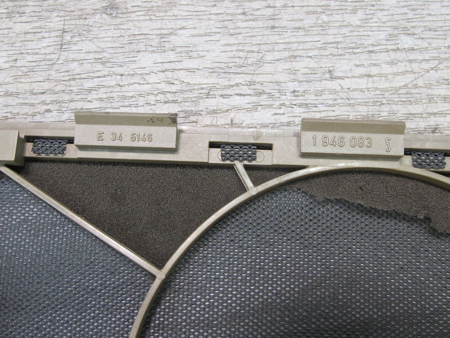 89-95 BMW E34 5-SERIES Sedan Rear Left & Right Deck Shelf Speaker Cover Set OEM