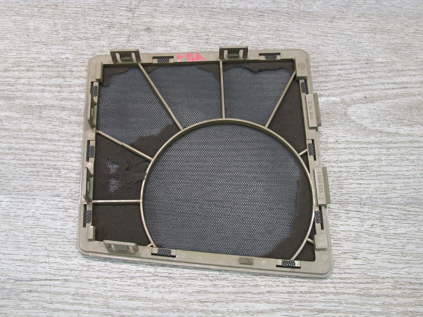 89-95 BMW E34 5-SERIES Sedan Rear Left & Right Deck Shelf Speaker Cover Set OEM
