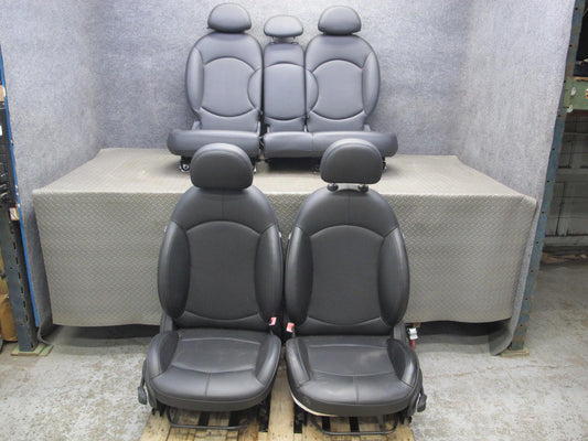 11-13 Mini Cooper R60 Countryman Set of 4 Front & Rear Leatherette Seat OEM