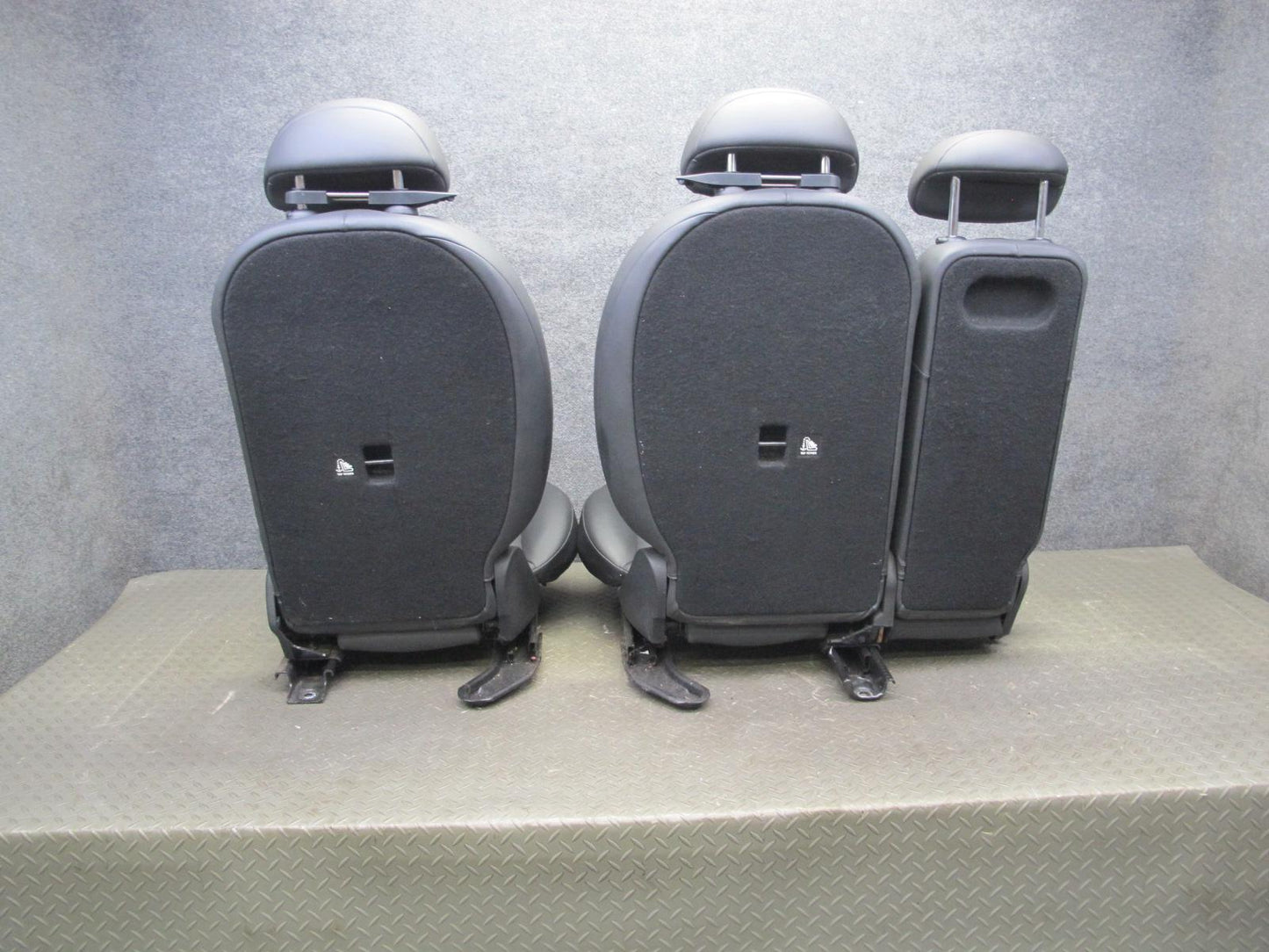 11-13 Mini Cooper R60 Countryman Set of 4 Front & Rear Leatherette Seat OEM
