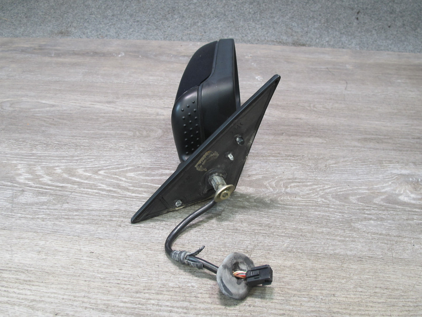 93-95 BMW E34 5-SERIES Right Passenger Door Power Heated Side Mirror Blue OEM