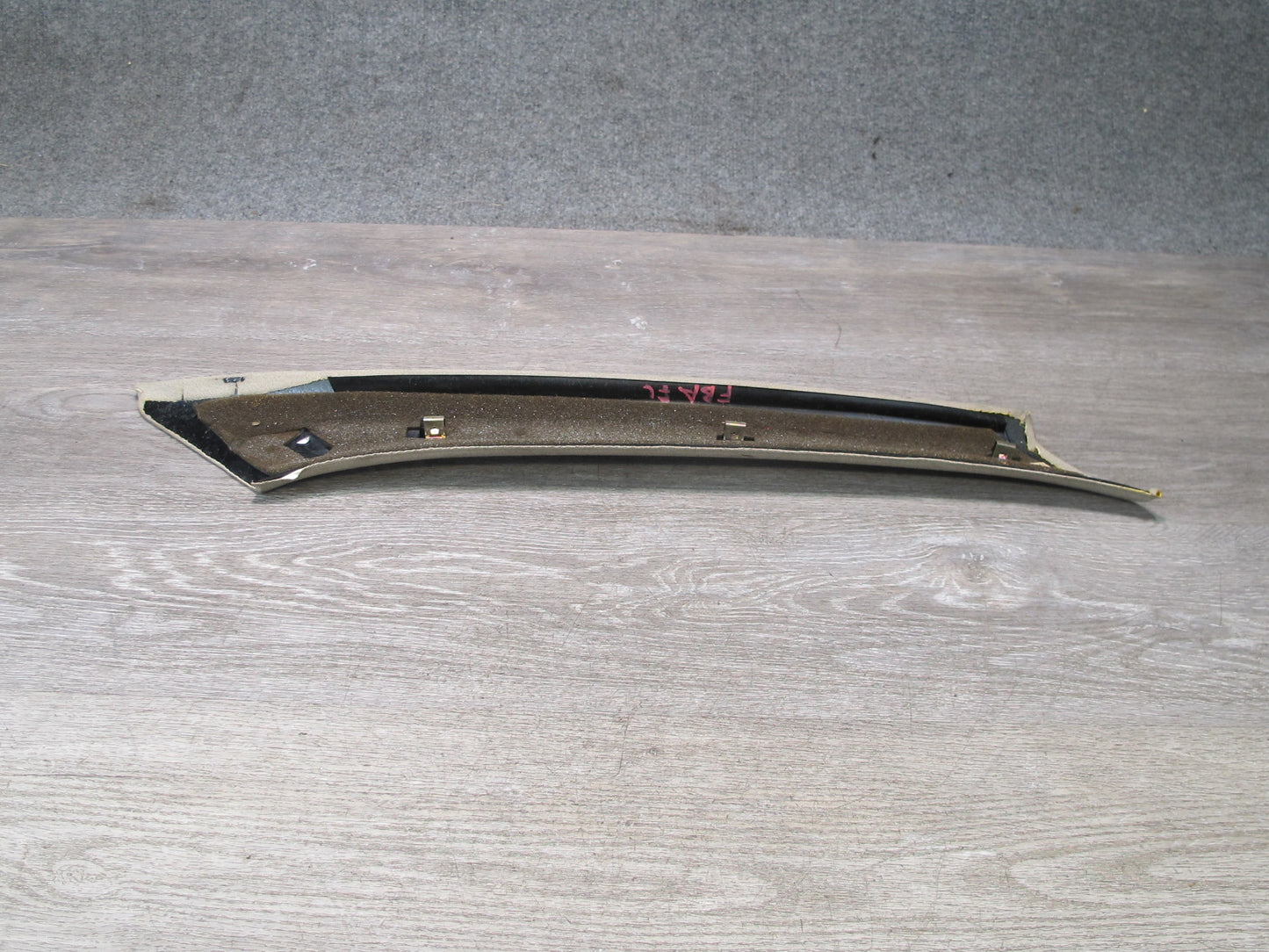 92-95 BMW E34 5-SERIES Set of 2 Front Right & Left A Pillar Trim Cover OEM