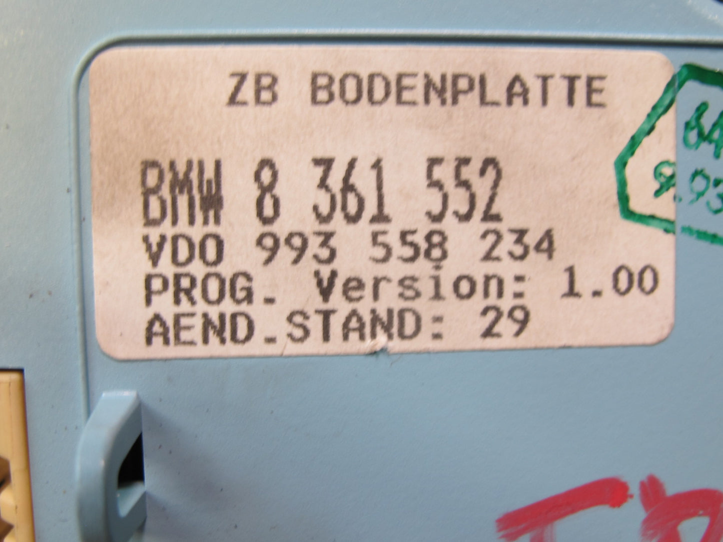 94-95 BMW E34 540i A/T Speedometer Gauge Cluster 8361552 OEM