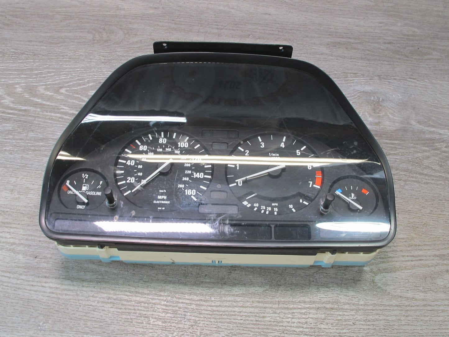 94-95 BMW E34 540i A/T Speedometer Gauge Cluster 8361552 OEM