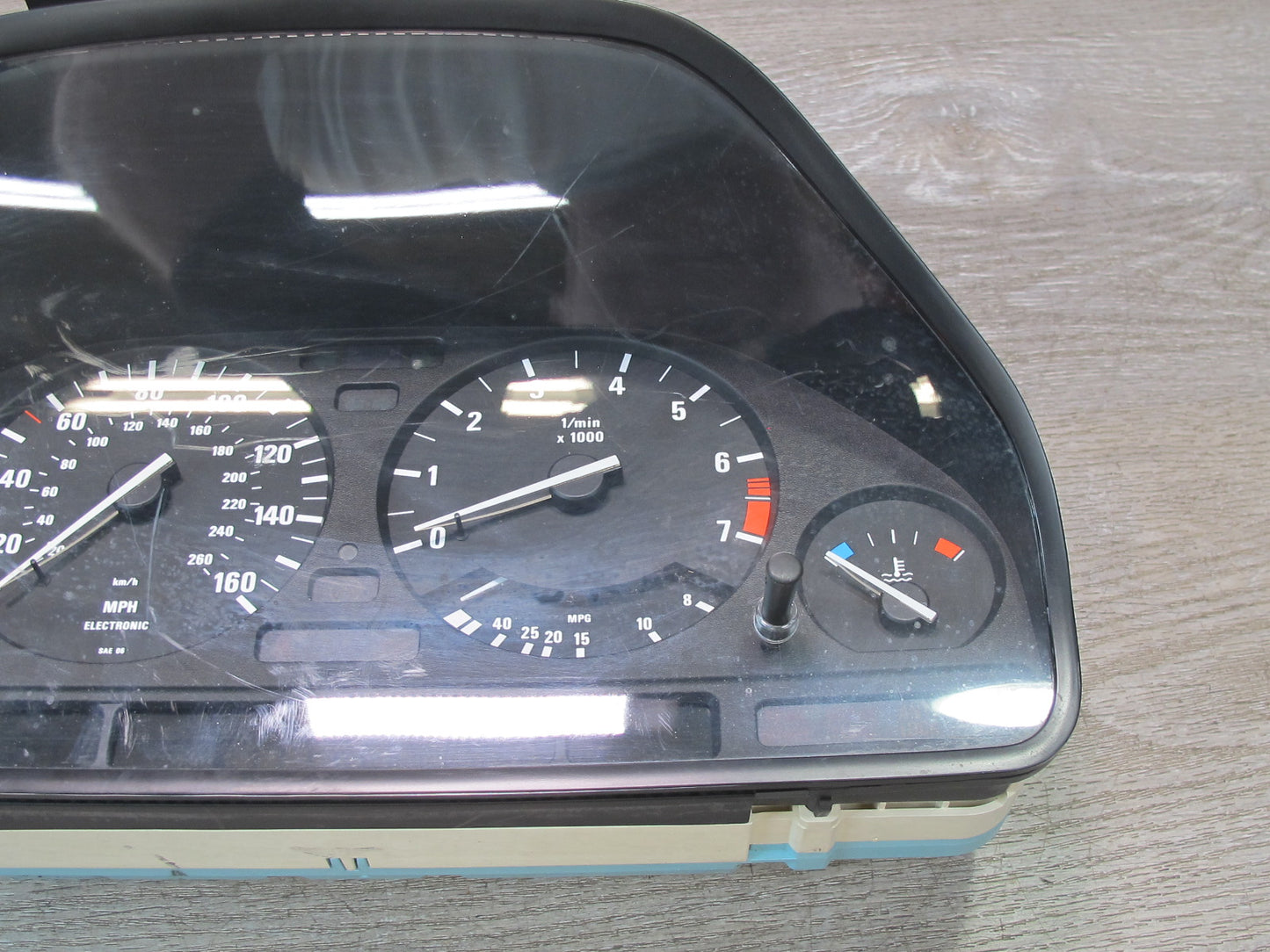 94-95 BMW E34 540i A/T Speedometer Gauge Cluster 8361552 OEM