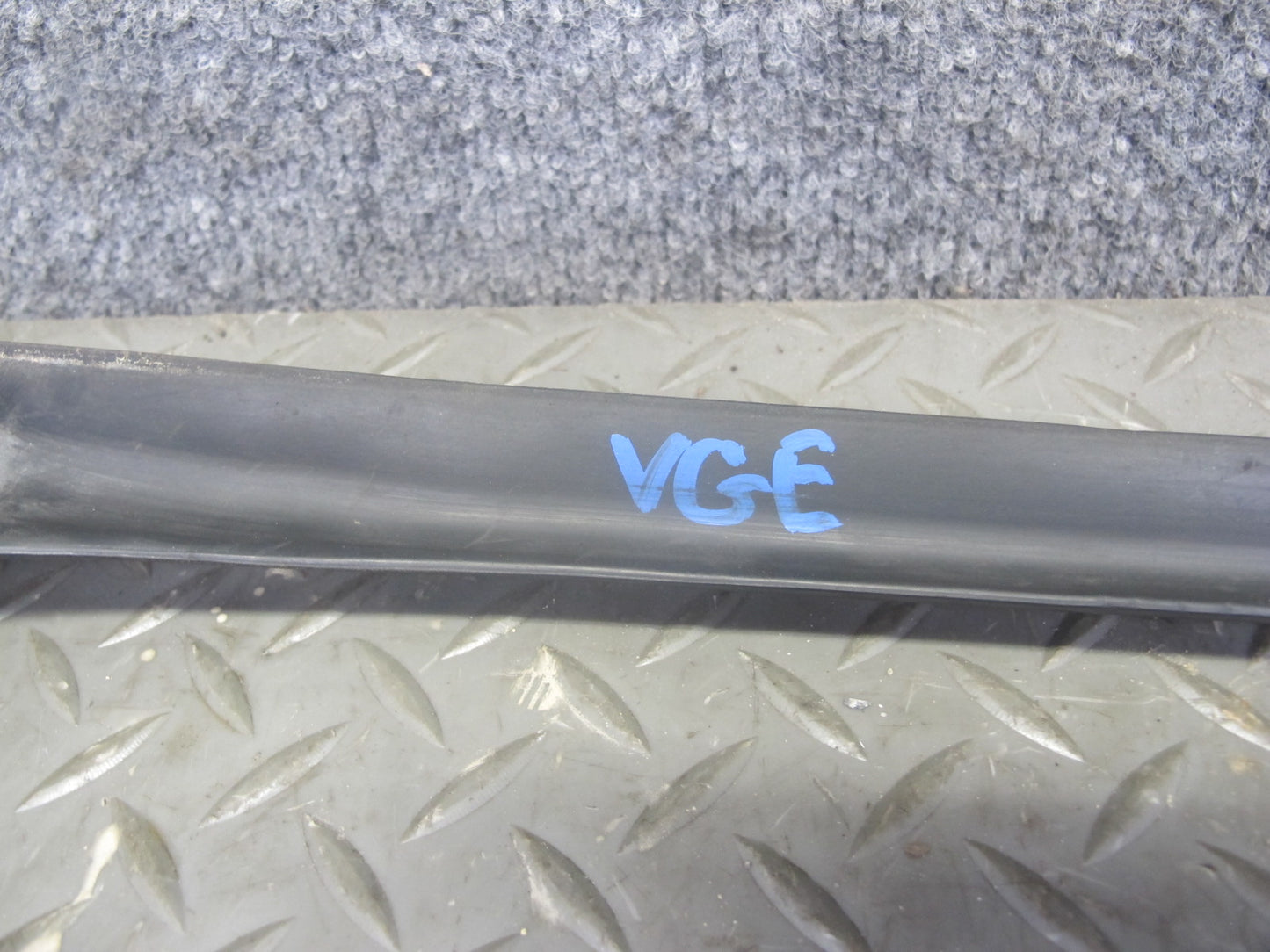 06-09 VW MK5 R32 GTI Rabbit Set of 2 Windshield Exterior Pillar Trim Molding OEM