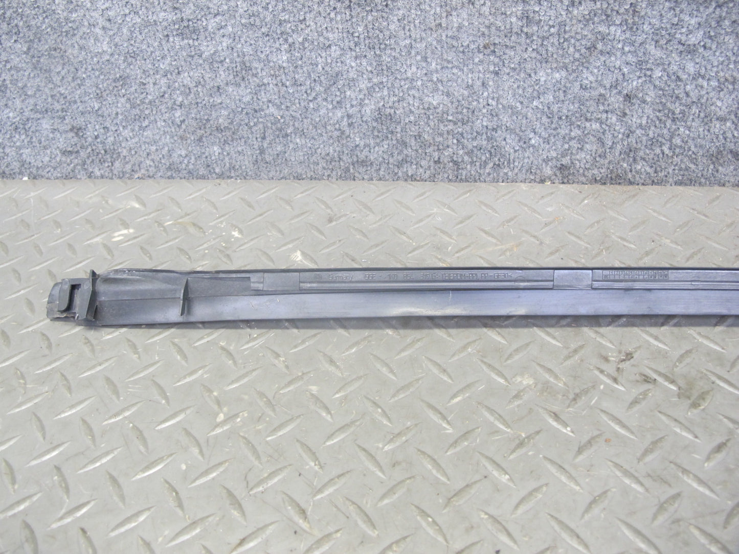06-09 VW MK5 R32 GTI Rabbit Set of 2 Windshield Exterior Pillar Trim Molding OEM