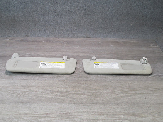 07-09 Lexus UVF46 LS600h LS460 Set of 2 Front Left & Right Sun Visor OEM