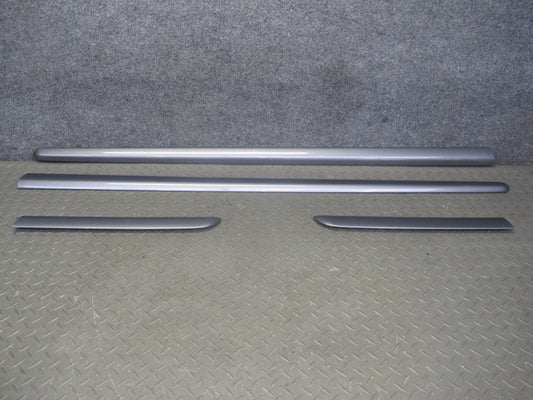 06-09 VW R32 GTI Rabbit 2-DR Set of 4 Door & Quarter Molding Strip Gray OEM