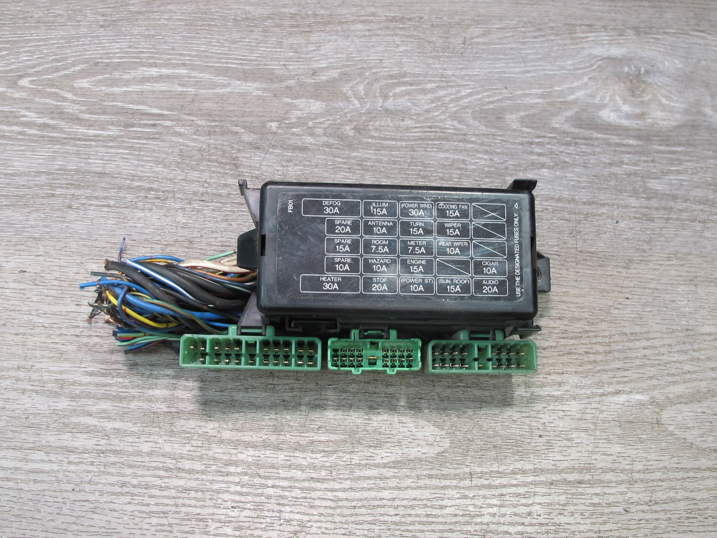 86-91 Mazda RX7 FC3S Interior Fuse Relay Box Module OEM
