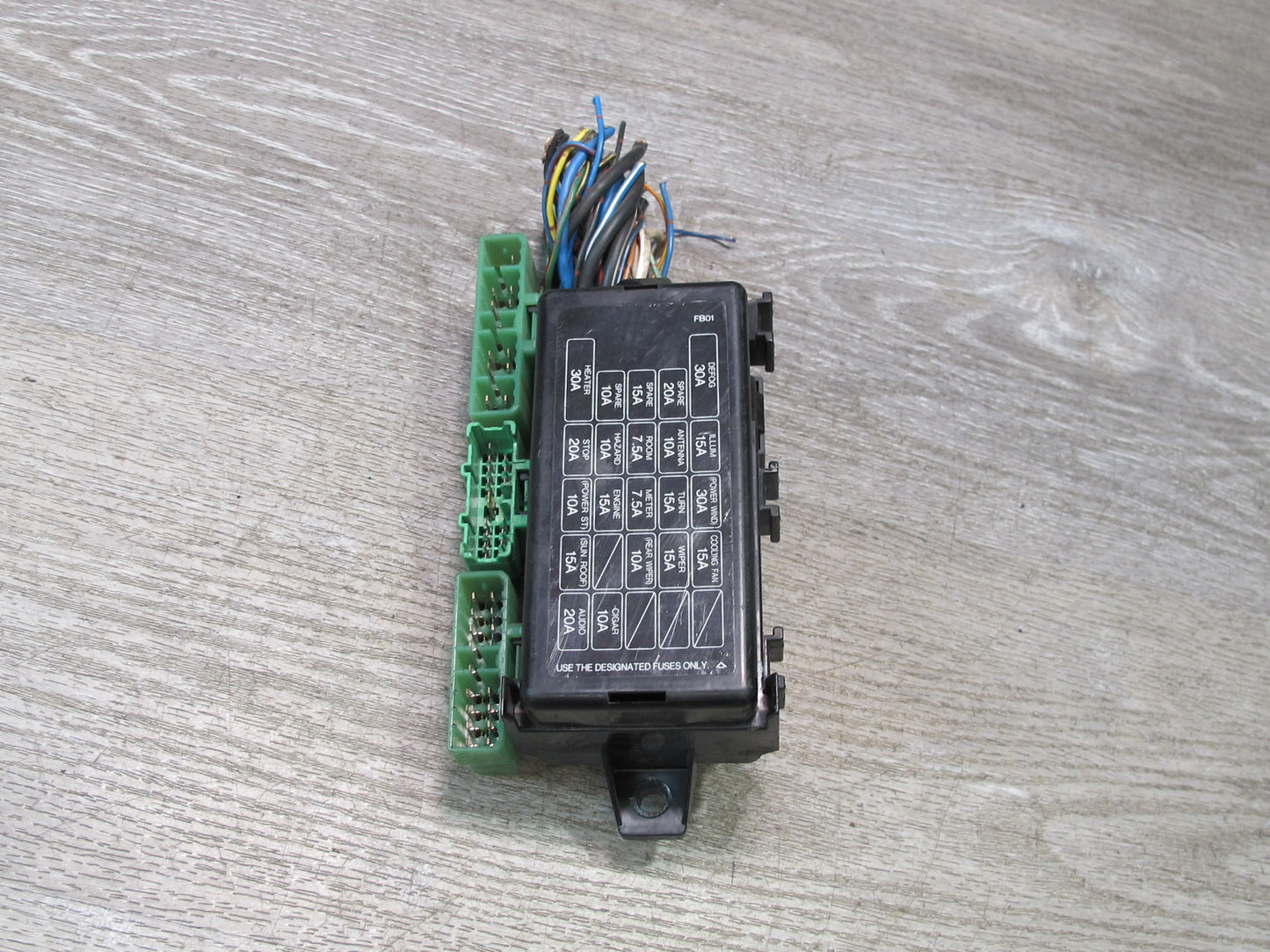 86-91 Mazda RX7 FC3S Interior Fuse Relay Box Module OEM