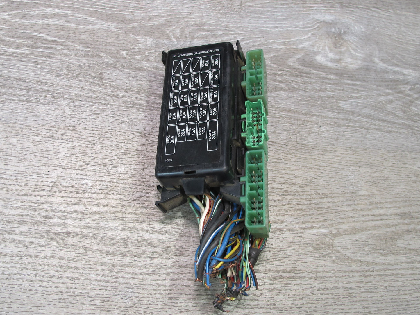 86-91 Mazda RX7 FC3S Interior Fuse Relay Box Module OEM
