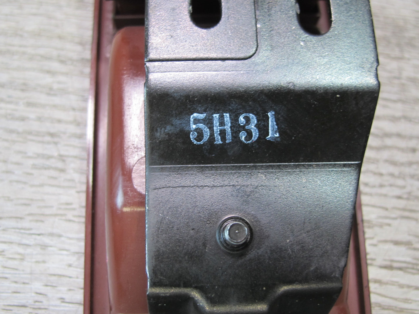 86-91 Mazda RX7 FC3S Set of 2 Left & Right Door Interior Handle RED OEM