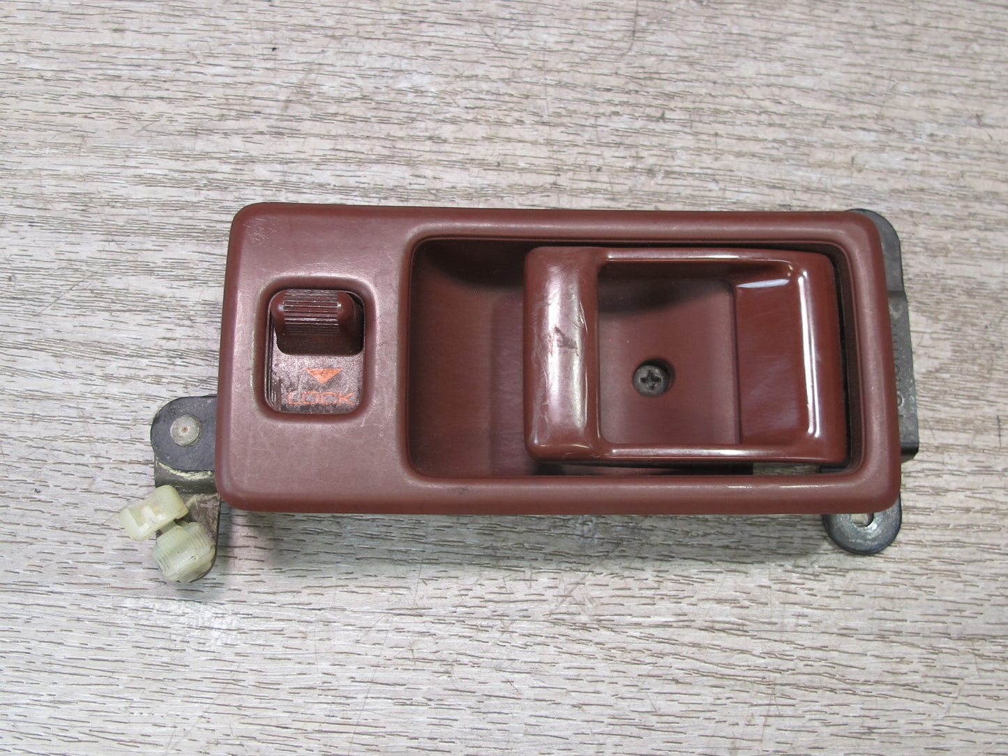 86-91 Mazda RX7 FC3S Set of 2 Left & Right Door Interior Handle RED OEM