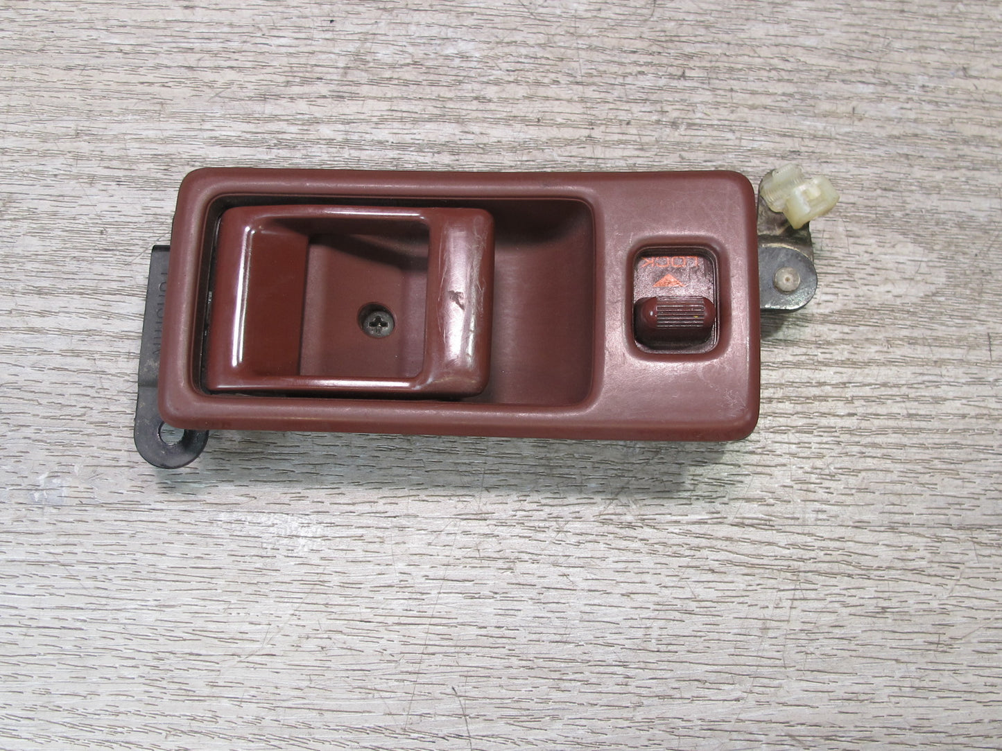 86-91 Mazda RX7 FC3S Set of 2 Left & Right Door Interior Handle RED OEM