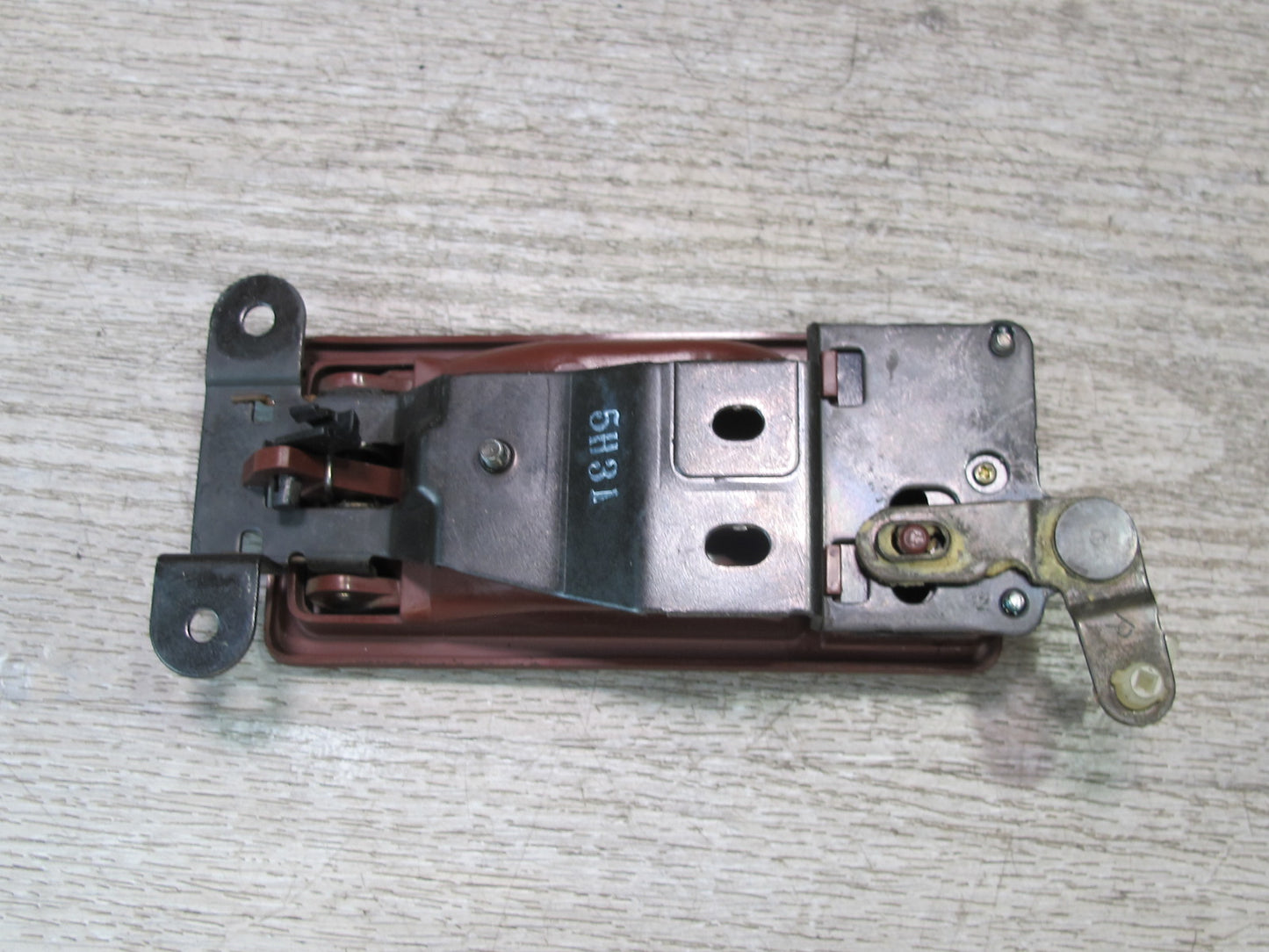 86-91 Mazda RX7 FC3S Set of 2 Left & Right Door Interior Handle RED OEM