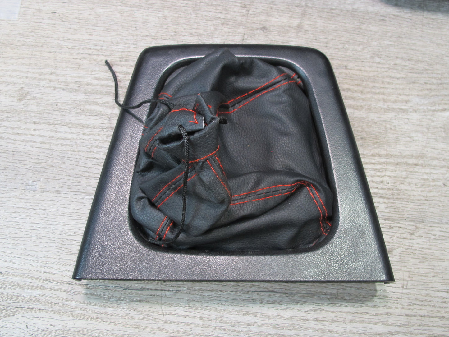 86-88 Mazda RX7 M/T Transmission Shifter Boot Trim Knob Mounting Plate Set OEM