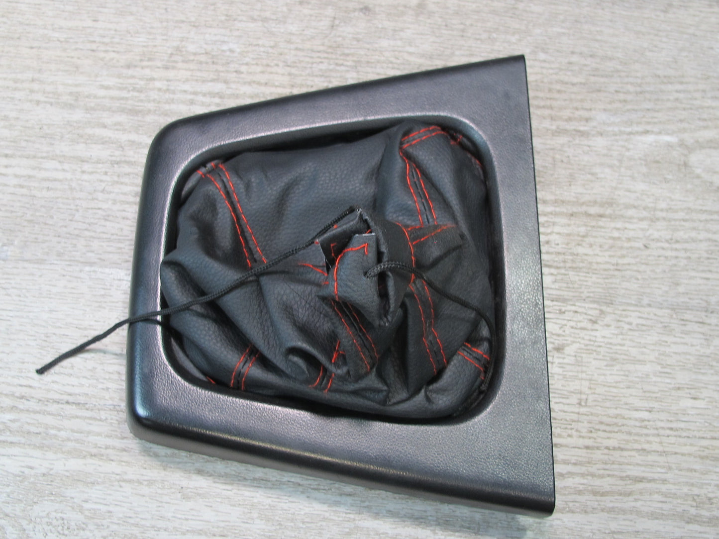 86-88 Mazda RX7 M/T Transmission Shifter Boot Trim Knob Mounting Plate Set OEM