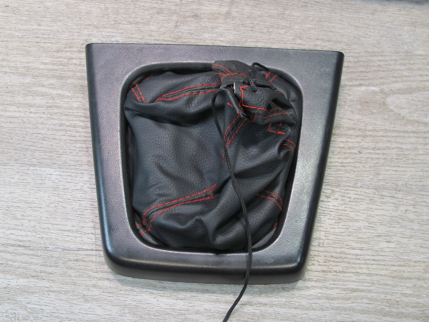 86-88 Mazda RX7 M/T Transmission Shifter Boot Trim Knob Mounting Plate Set OEM