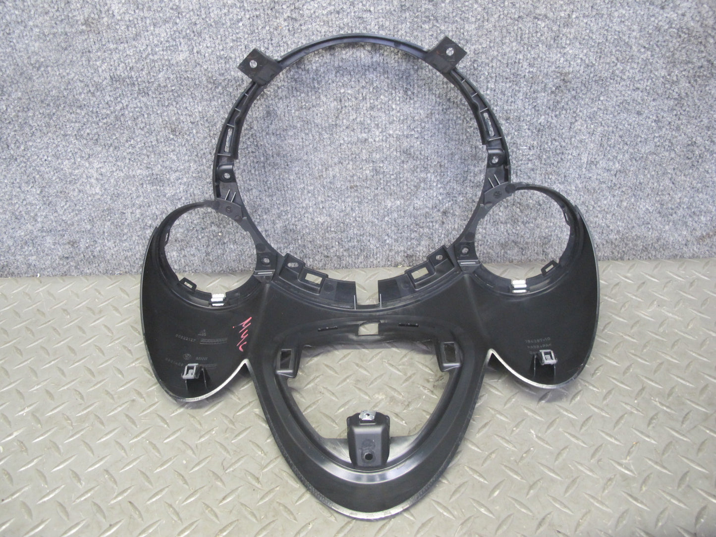11-16 Mini Cooper R60 R61 Countryman Dash Center Cluster Center Ring Trim Cover