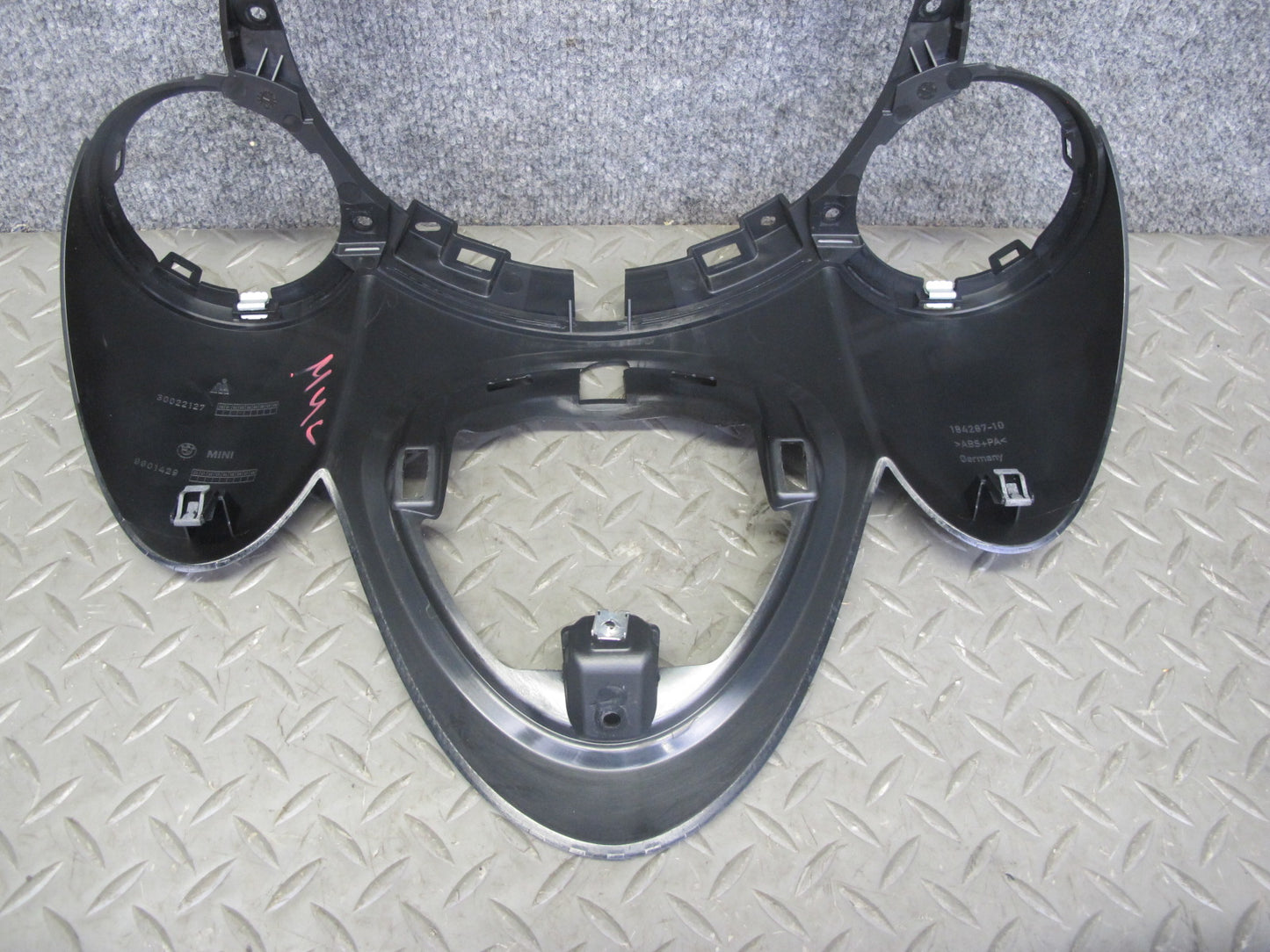 11-16 Mini Cooper R60 R61 Countryman Dash Center Cluster Center Ring Trim Cover