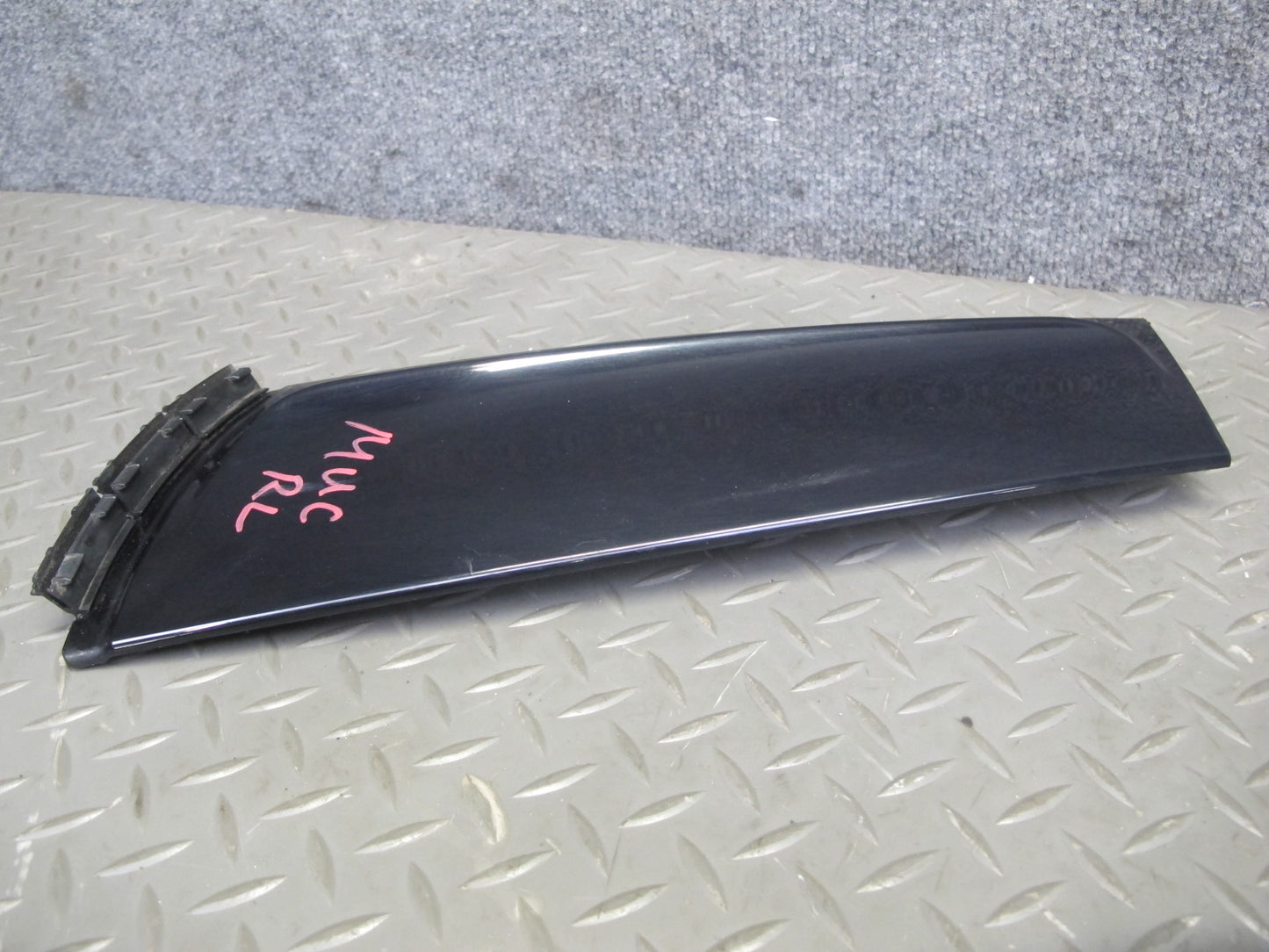 11-16 Mini Cooper R60 Set of 2 Rear Exterior D Pillar Trim Cover Molding OEM