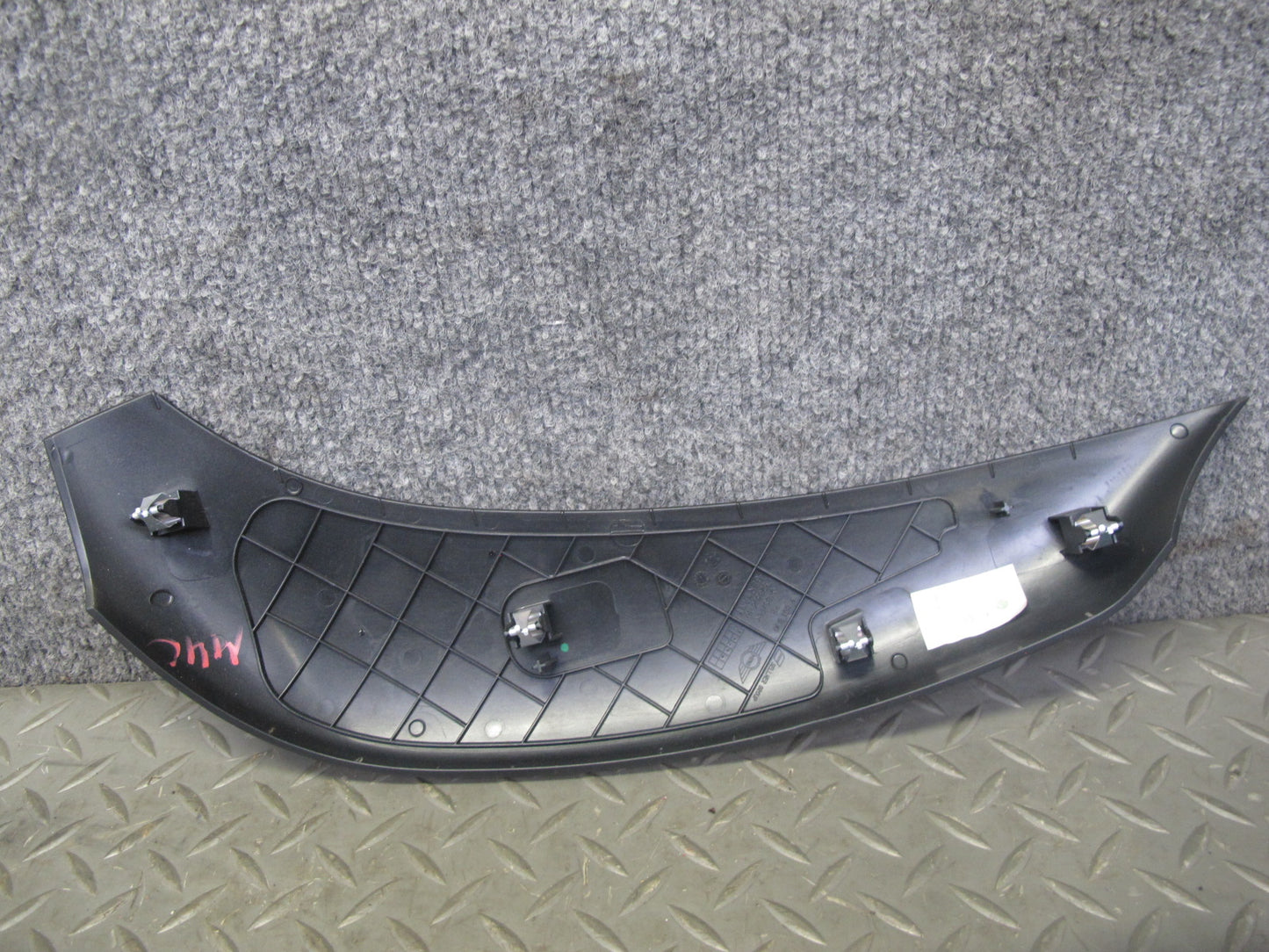 11-16 Mini Cooper R60 R61 Set of 2 Center Console Trim Bezel Cover Panel OEM