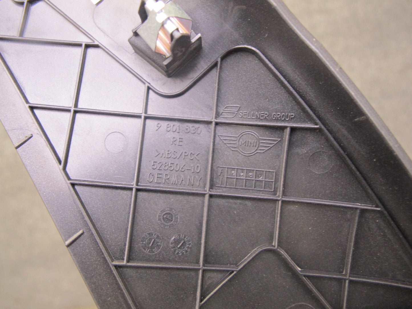 11-16 Mini Cooper R60 R61 Set of 2 Center Console Trim Bezel Cover Panel OEM