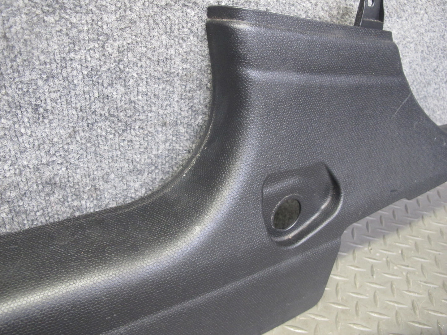 11-16 Mini Cooper R60 Countryman Rear Left Door Sill Trim Panel 9801273 OEM