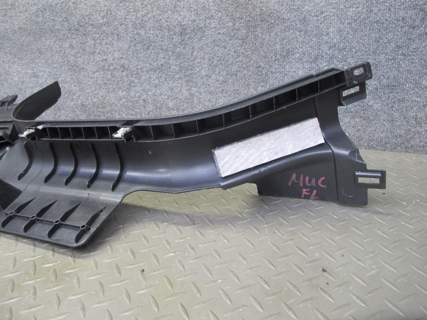 11-16 Mini Cooper R60 Countryman Rear Left Door Sill Trim Panel 9801273 OEM